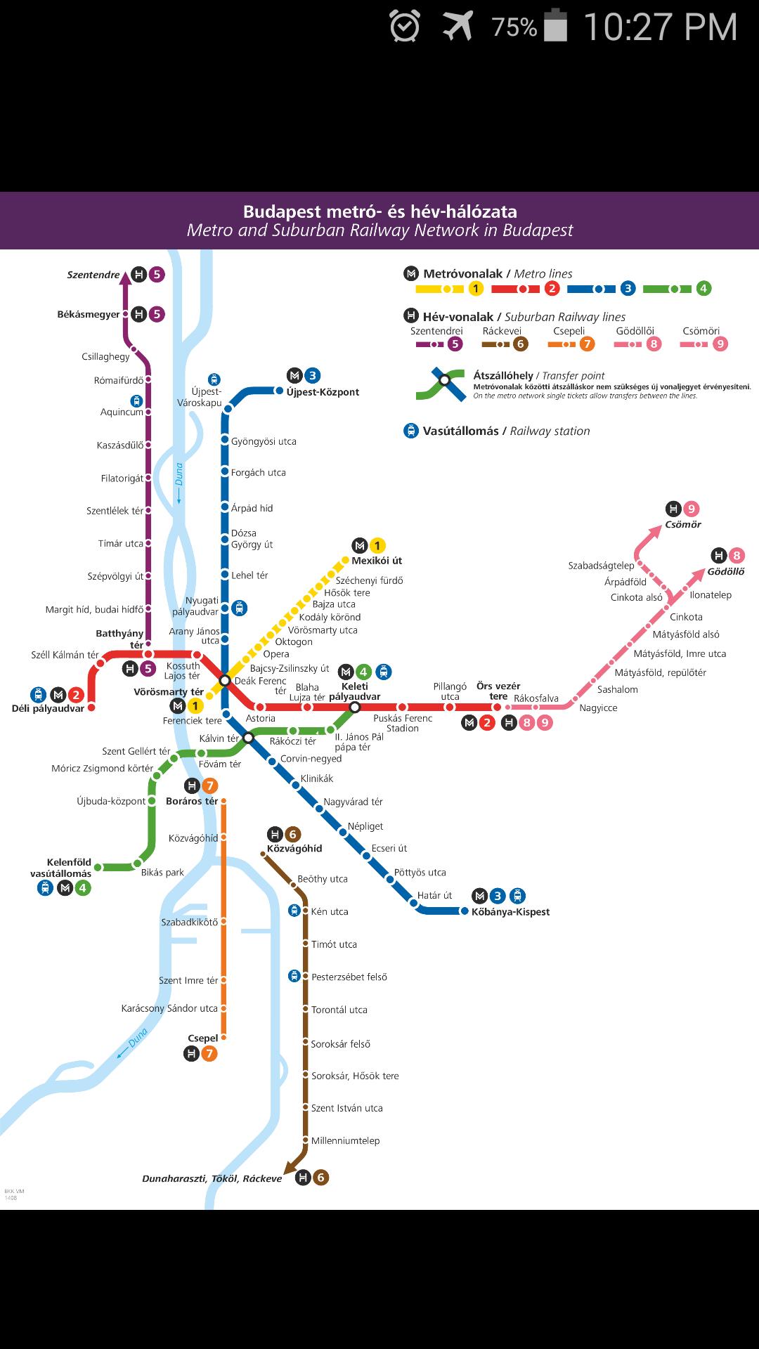 MAPPA METRO BUDAPEST SCARICARE