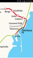 Catania Metro Map captura de pantalla 1