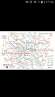 Cologne Metro Map 포스터