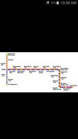 Hakodate Tram Map โปสเตอร์