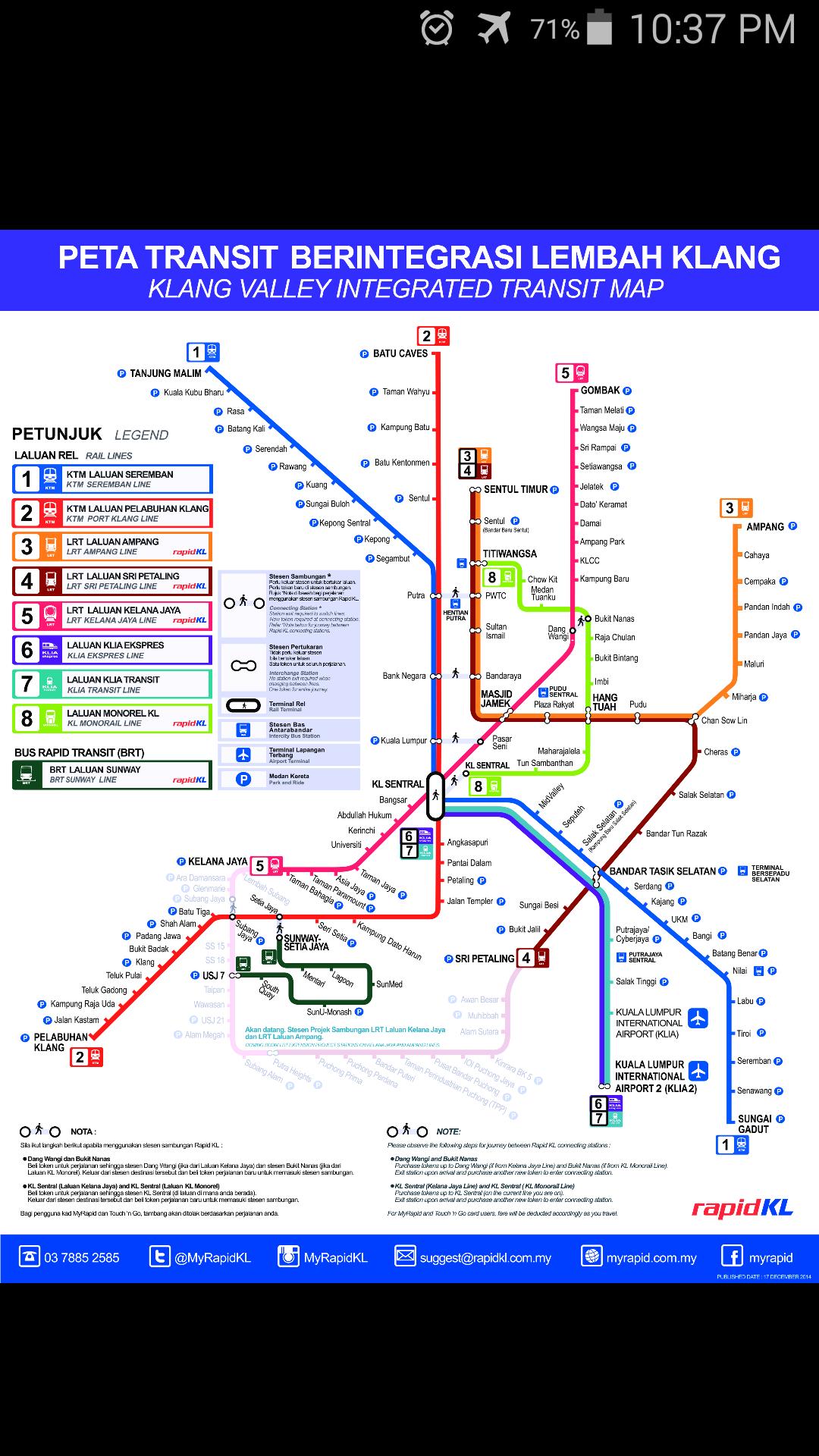 Kuala Lumpur Metro Map for Android - APK Download