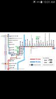 Kumamoto Tram Map penulis hantaran