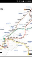 Lille Metro & Tram Map syot layar 1
