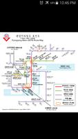 Pyongyang Metro Map ポスター