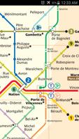 Paris Metro Map capture d'écran 2