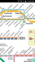 Prague Metro & Tram Map Screenshot 1