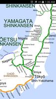 Shinkansen Map اسکرین شاٹ 1