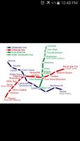 Tashkent Metro Map 포스터