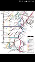 Yokohama Metro Map Affiche