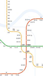 Daegu Metro captura de pantalla 3