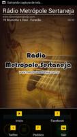 Rádio Metrópole Sertaneja capture d'écran 1