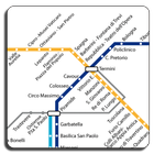 Rome MetroMap icône