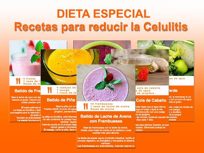 Dieta para eliminar celulitis rápido