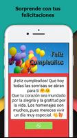 Frases Feliz Cumpleaños para Whatsapp screenshot 1