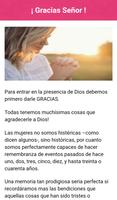 Mujer Cristiana Reflexiones poster