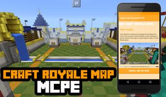 Map Craft Royale MCPE постер