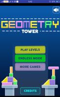 Crazy Geometry Tower poster