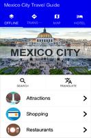 Mexico City Travel Guide Affiche