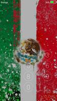 Mexico flag Live Wallpaper & Lock screen Affiche
