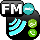 Автомобиль FM-передатчика иконка