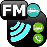 FM Transmitter Car 아이콘