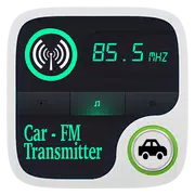 Fm Transmitter - Phone To Car white Radio Fm