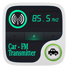 Fm Transmitter - Phone To Car white Radio Fm ไอคอน