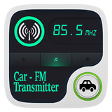 Fm Transmitter - Phone To Car white Radio Fm icône