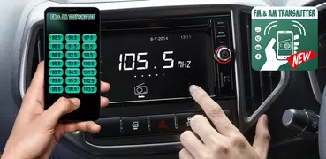 Transmissor FM & AM para rádio de carro