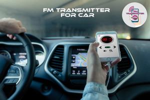 FM Transmitter für Radioauto Plakat