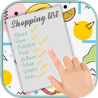 listes d'épicerie - Création d'une liste d'achats icône