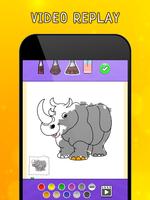 Coloring Book — ZOO Animals screenshot 3