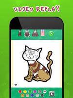 Coloring Book - Cats MAX اسکرین شاٹ 3