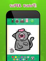 Coloring Book - Cats MAX پوسٹر