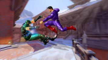 Superheroes Wrestling Battleship Arena Ring Fight screenshot 3