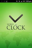 World Clock Poster