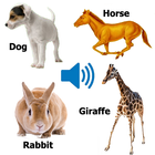 Animal sound for kids ikona