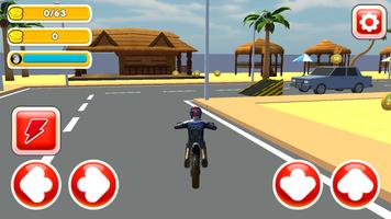 Rallye moto moto: saut à la pl capture d'écran 1