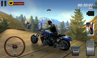 Motorcycle Hill Climb SIM 3D capture d'écran 1