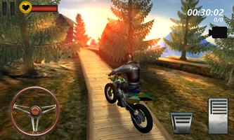 Motorcycle Hill Climb SIM 3D capture d'écran 2