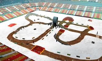 Мотоцикл трюк Snowblower 3D скриншот 2