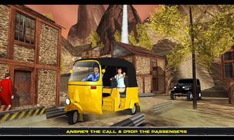 Offroad Tuk Tuk Auto Parking Poster