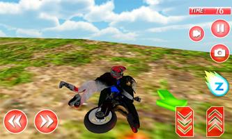 Off Road Jungle Motorcycle 3D capture d'écran 3