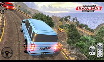 Offroad Car Driving Lexus LX Sim: Hill Climb Racer capture d'écran 1