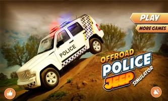 offroad simulateur jeep police Affiche