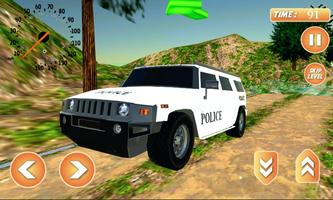 offroad simulateur jeep police capture d'écran 2