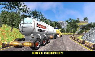 Oil Tanker Long Vehicle Transport Truck Simulator ảnh chụp màn hình 1