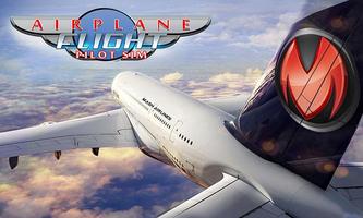 Airplane Flight Pilot Sim Affiche