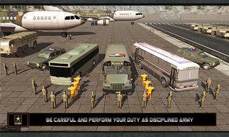 Airport Army Prison Bus 2017 تصوير الشاشة 3
