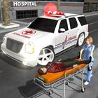 Furieux Ambulance 3D Race icône